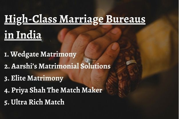 Top 5 High-Class Marriage Bureaus for Elite Matchmaking in India