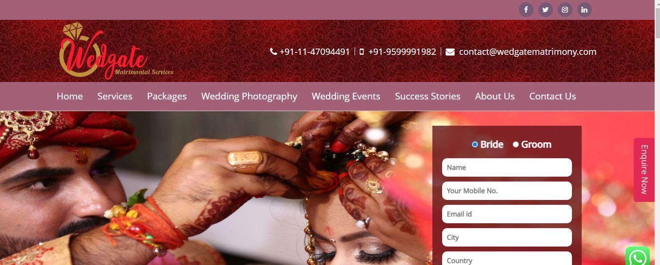 matrimonial agents in Delhi,